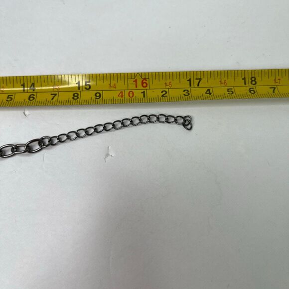 Necklace Bid Style Charcoal Grey Jewelry #567 - Picture 7 of 8